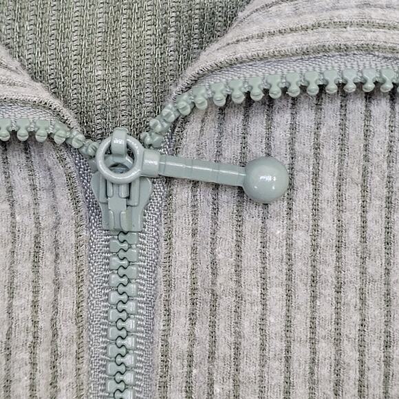 Vintage NO-Limits Cropped Jacket Women Medium 20x16 Ribbed USA - Picture 10 of 12